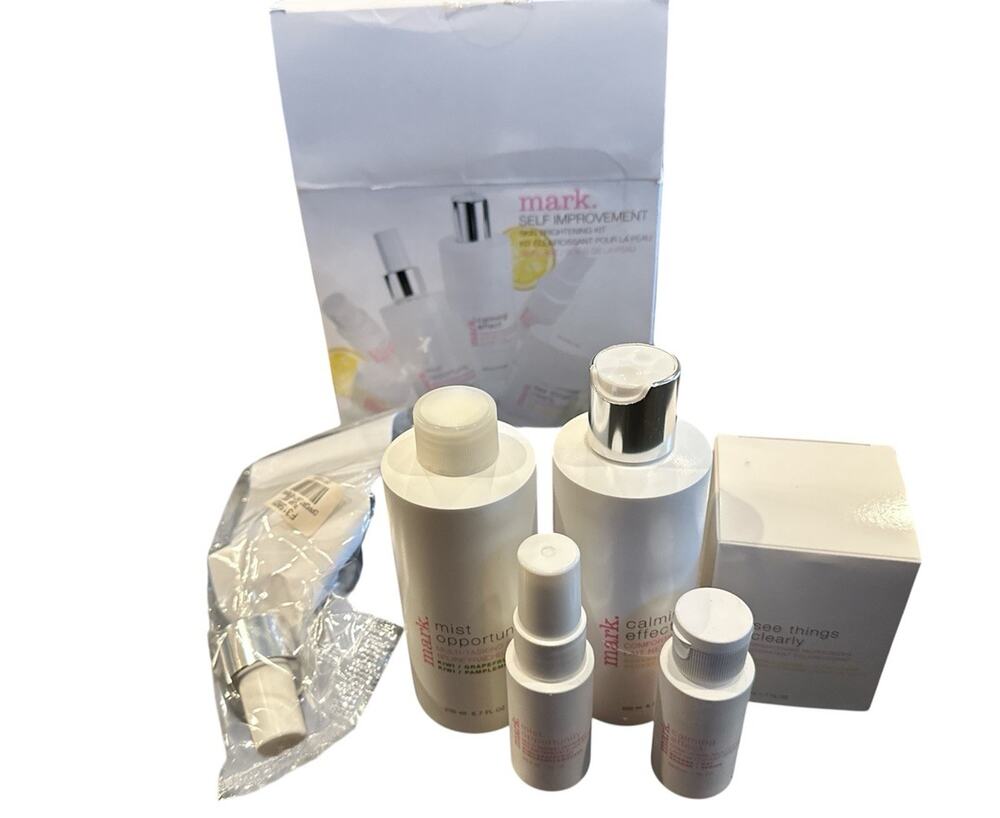 Avon Mark. Self Improvement Skin Brightening Kit. Read